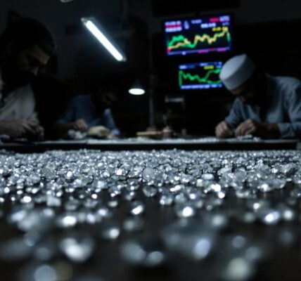 Diamond Export Industry Contraction