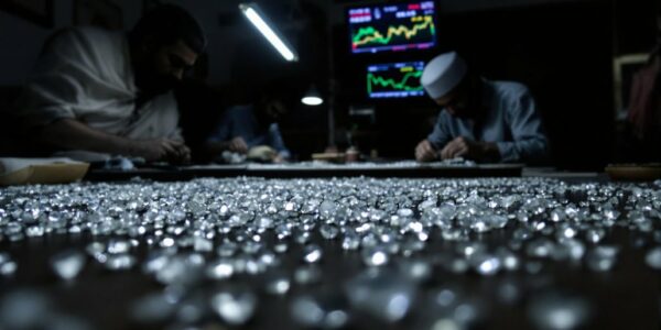 Diamond Export Industry Contraction